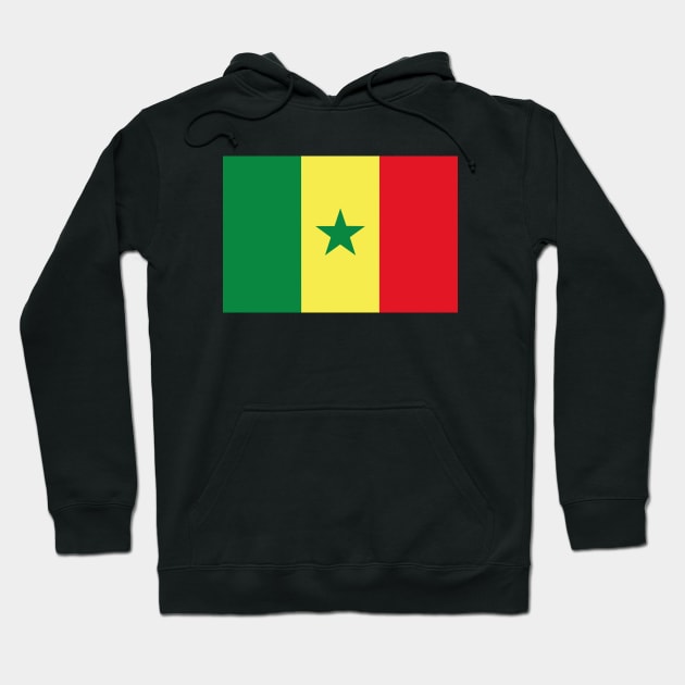 Flag of Senegal Hoodie by DiegoCarvalho